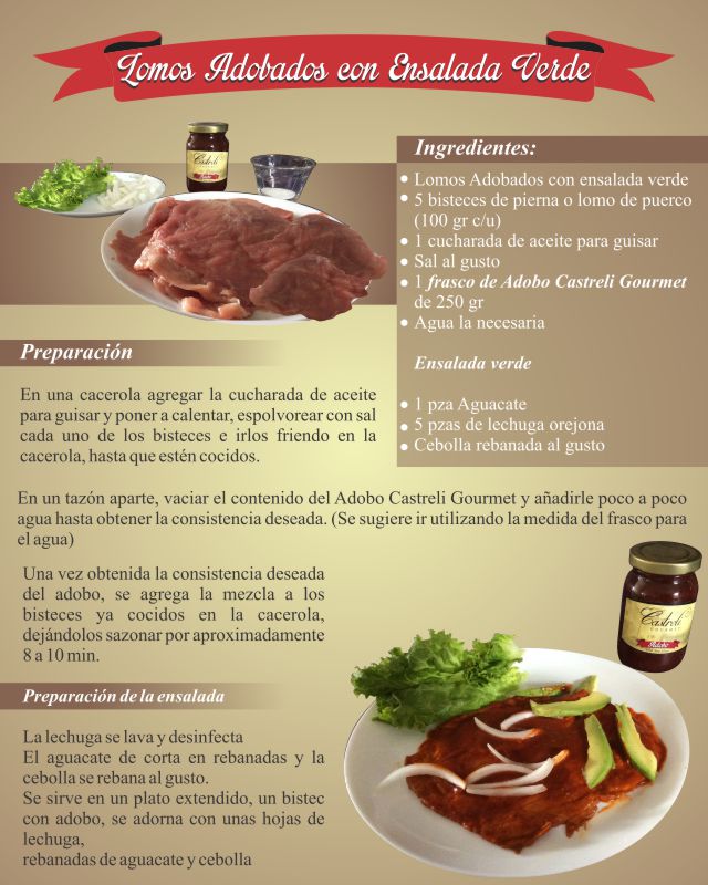 lomo en adobo